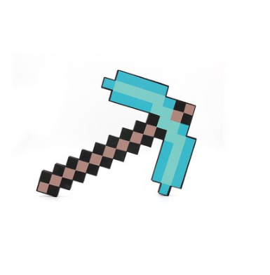 

Кирка игрушка Minecraft алмазная кирка майнкрафт 45 см 00285