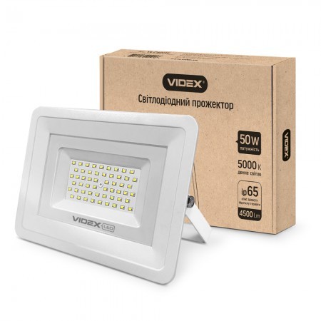 

Прожектор LED VIDEX 50W 5000K 220V (VL-Fe505W)