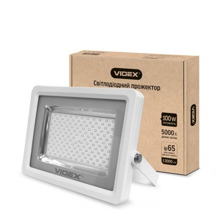 

Прожектор LED VIDEX 100W 5000K 220V White (VL-F1005W)