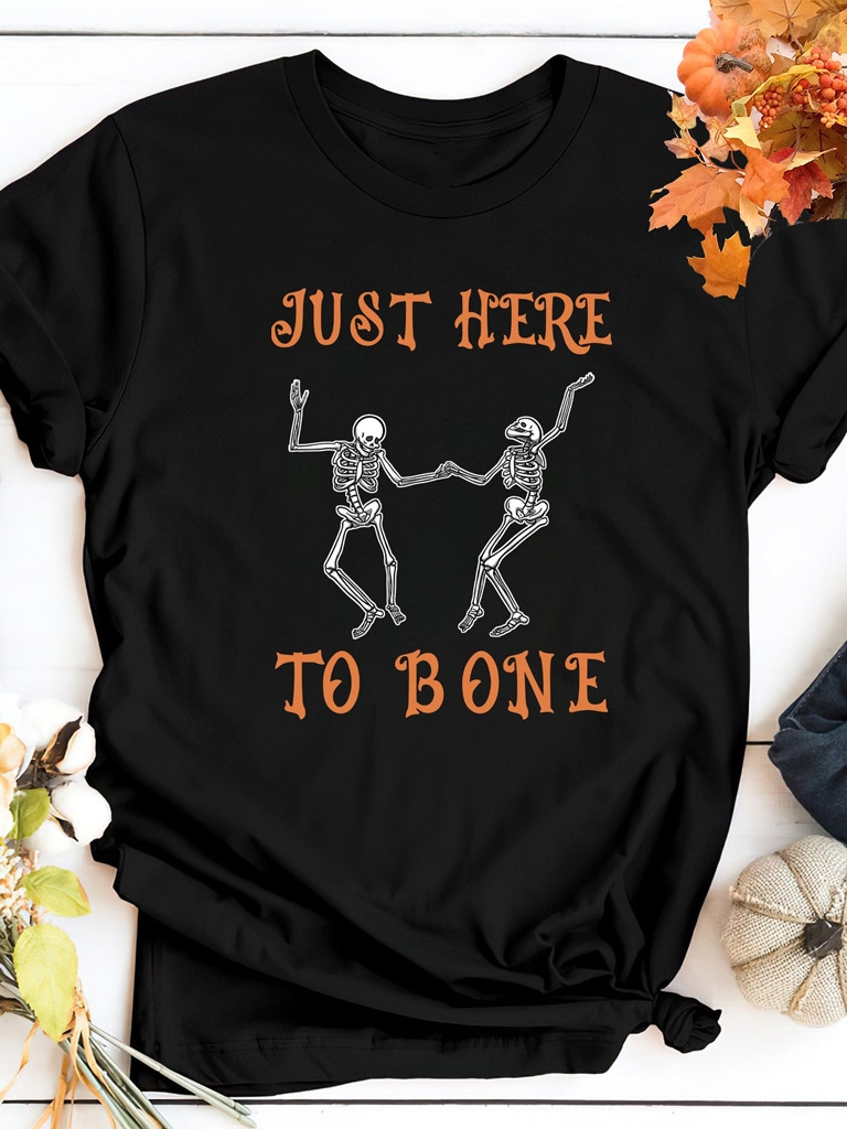

Футболка Love&Live Just here to bone LLP01122 XS Черная