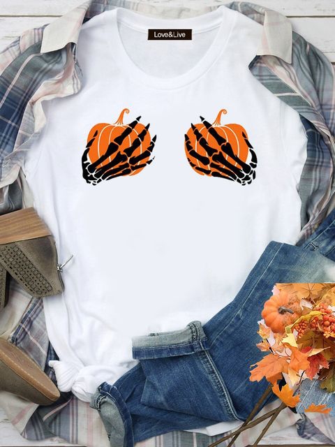 

Футболка Love&Live My little pumpkins LLP01138 M Белая