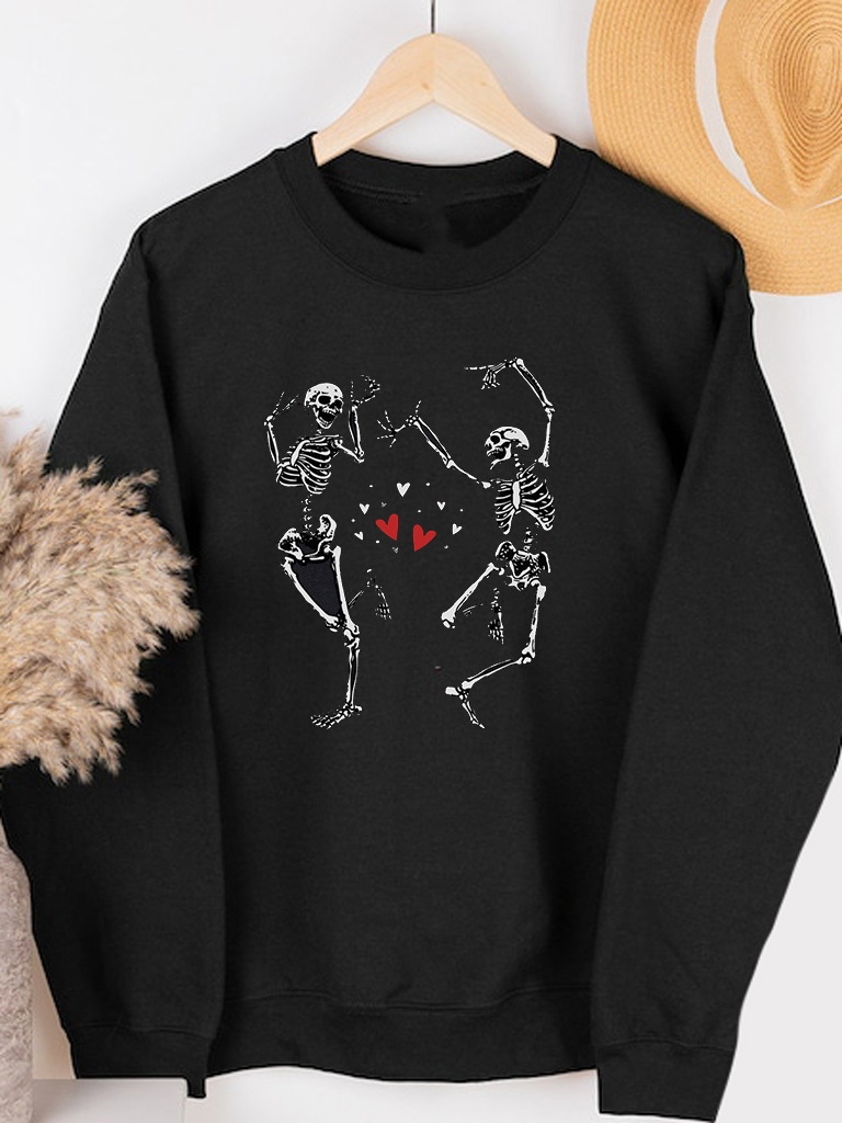 

Свитшот Love&Live Skeleton dance LLP01105 XL Черный