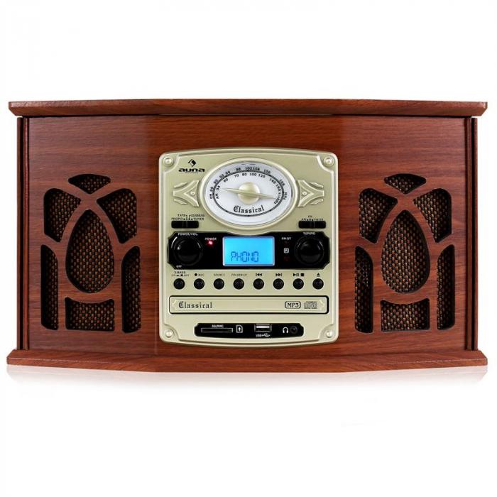 

Проигрыватель винила Auna MG-NR-620-CR