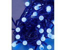 

Гирлянда Жемчуг 50 LED 5м черный провод переходник синий Gonchar (NAT06667)