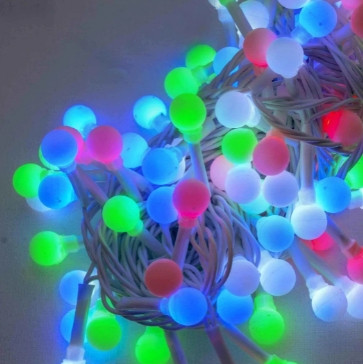 

Гирлянда Шарики 10мм 100 LED белый провод 6м мульти Gonchar (NAT06657)