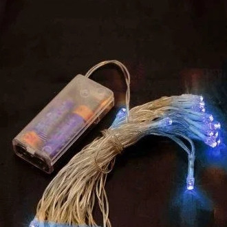 

Гирлянда На батарейках 80 LED 8м синий Gonchar (NAT06649)