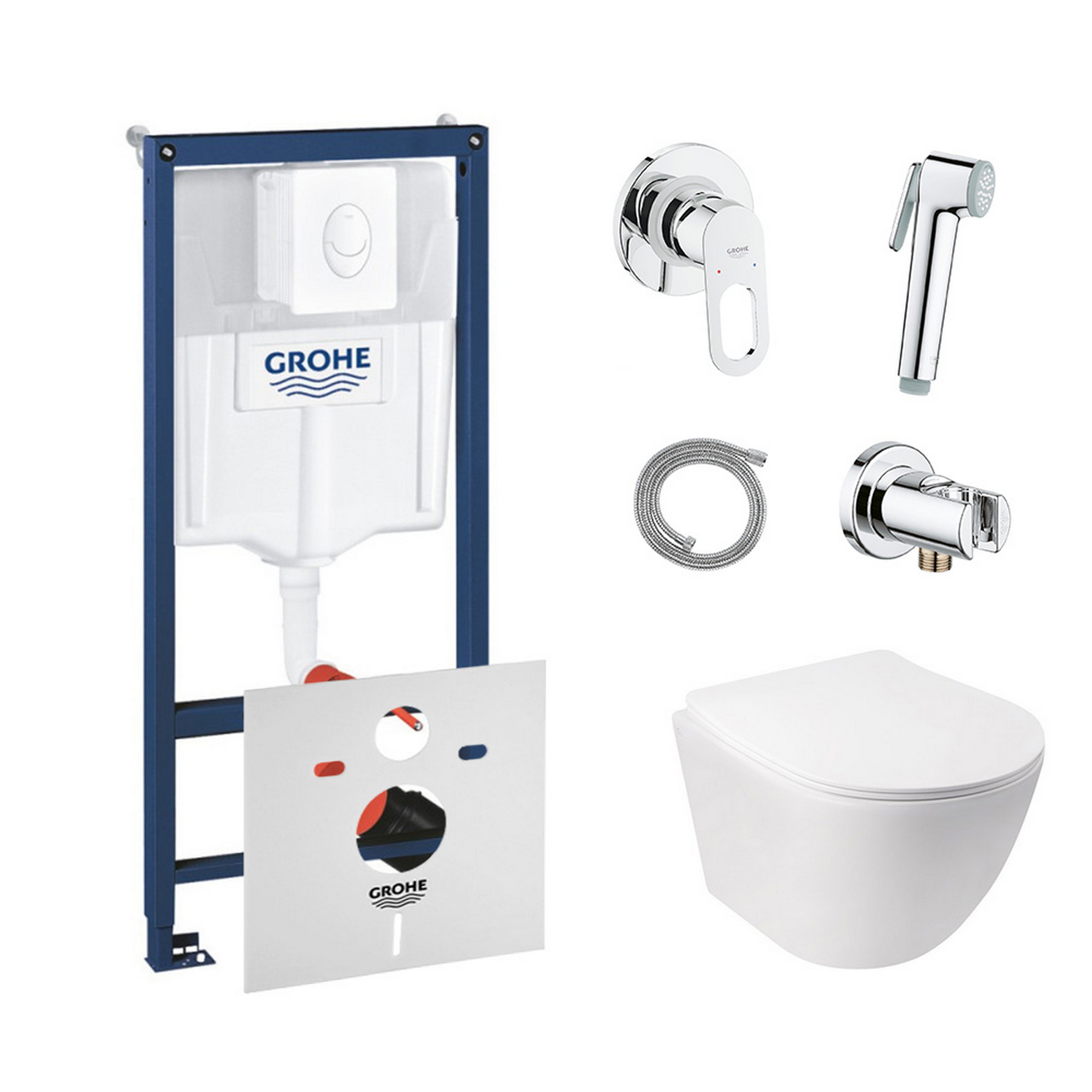 Инсталляция Для Унитаза Grohe Rapid Sl Купить