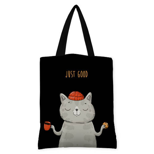

Сумка женская тканевая Presentville Just good 40x45 см