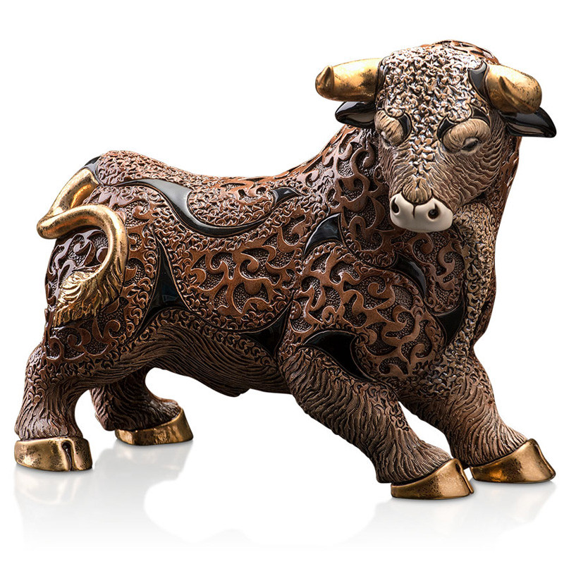 

Фигурка De Rosa Rinconada Храбрый бык, (Ltd 500) 26х18х35 см (795-0470)