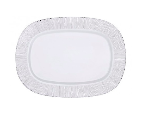 

Блюдо овальне Dankotuwa Porcelain Platinum Tracy 355 мм