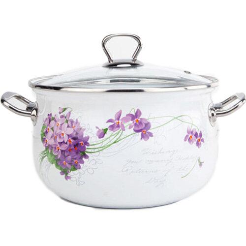 

Кастрюля TM GUSTO Сиреневая мелодия Premium 20 см, 4,0 л (GT-T-220-L)