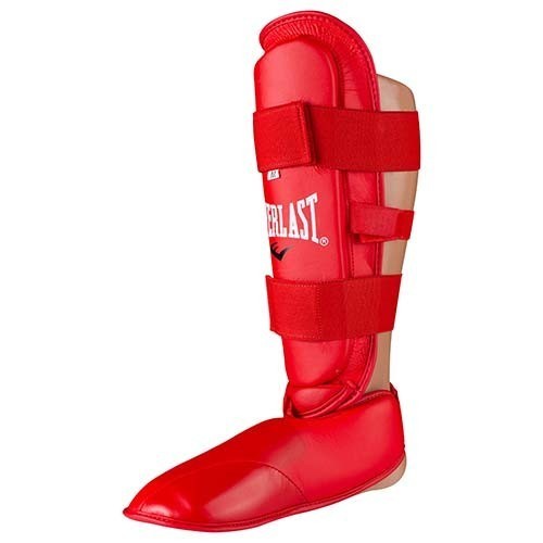 

Защита для ног разбирающаяся голень+стопа PU Everlast красная размер L