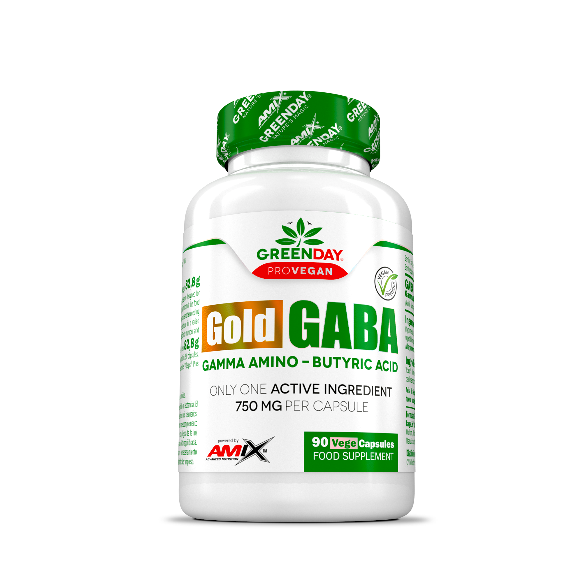 

Аминокислота ProVegan Gold GABA 90 капс.