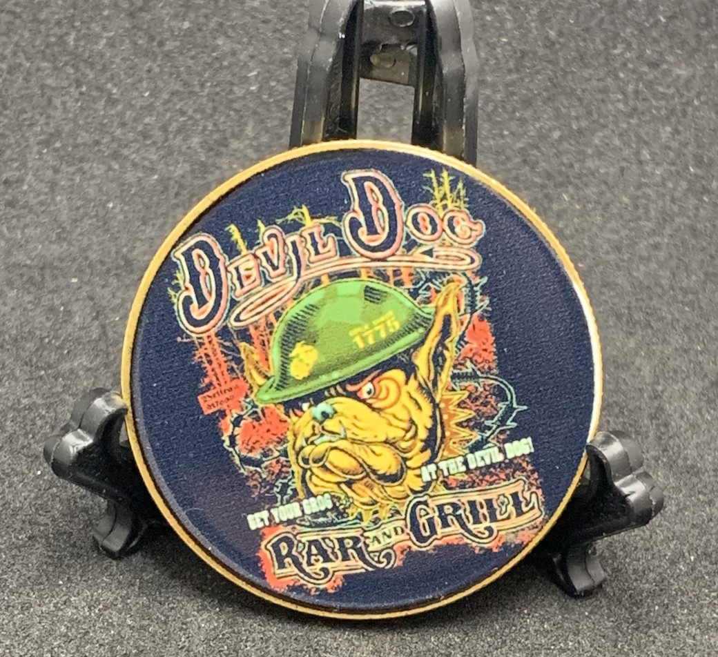 

Монета вызова США Военно-морской флот отряд особого назначения US Marines Corps 2