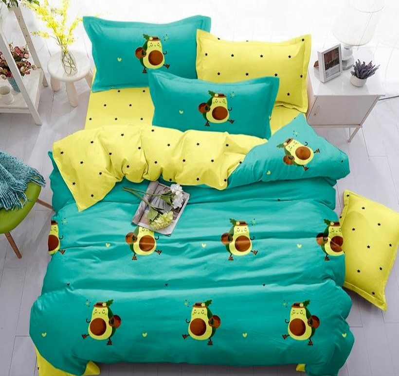 

Пододеяльник MirSоn Сатин 22-1311 Avocado traveler 110 х 140