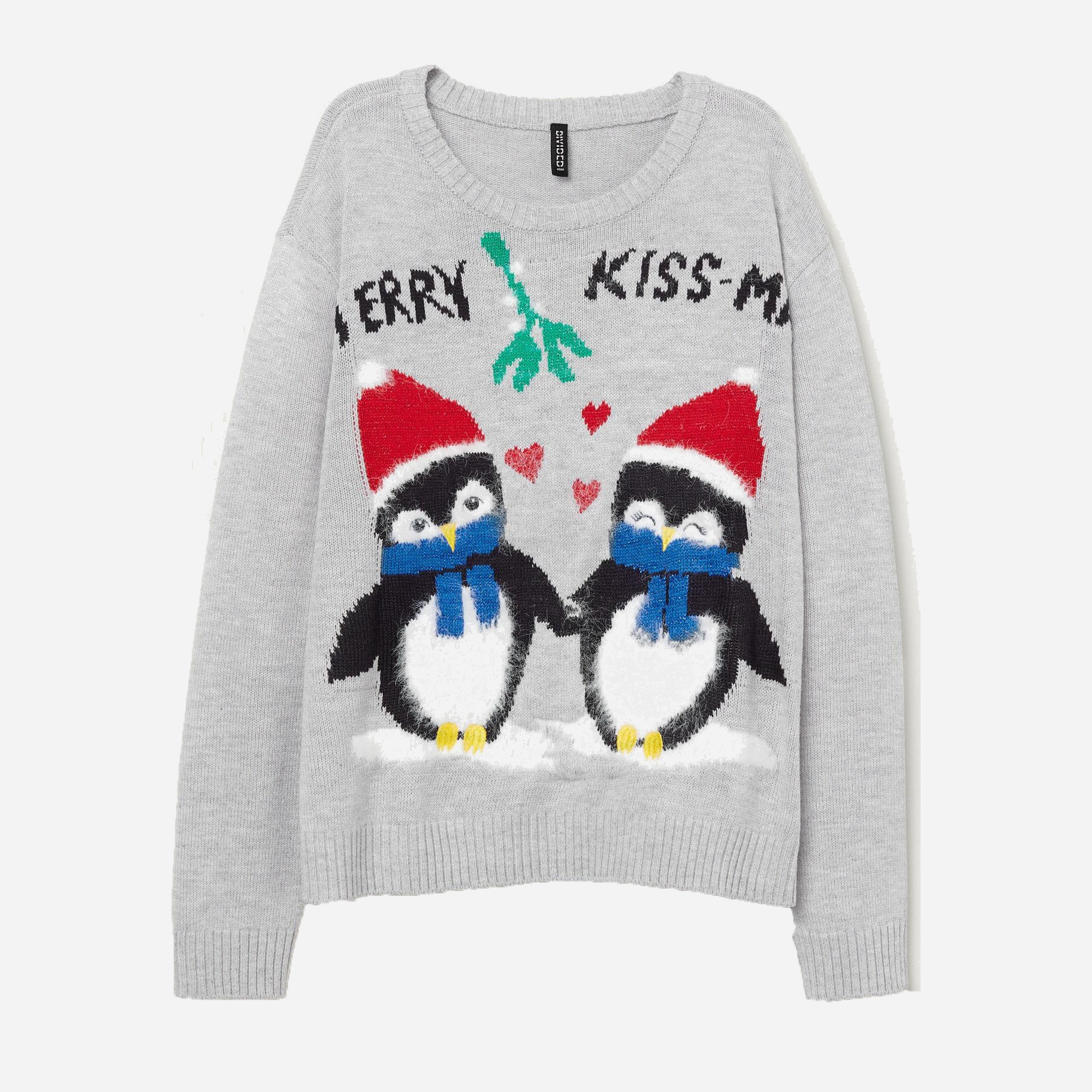 

Джемпер H&M XAZ159220VWJP  Светло-серый, Джемпер H&M XAZ159220VWJP 4XL Светло-серый