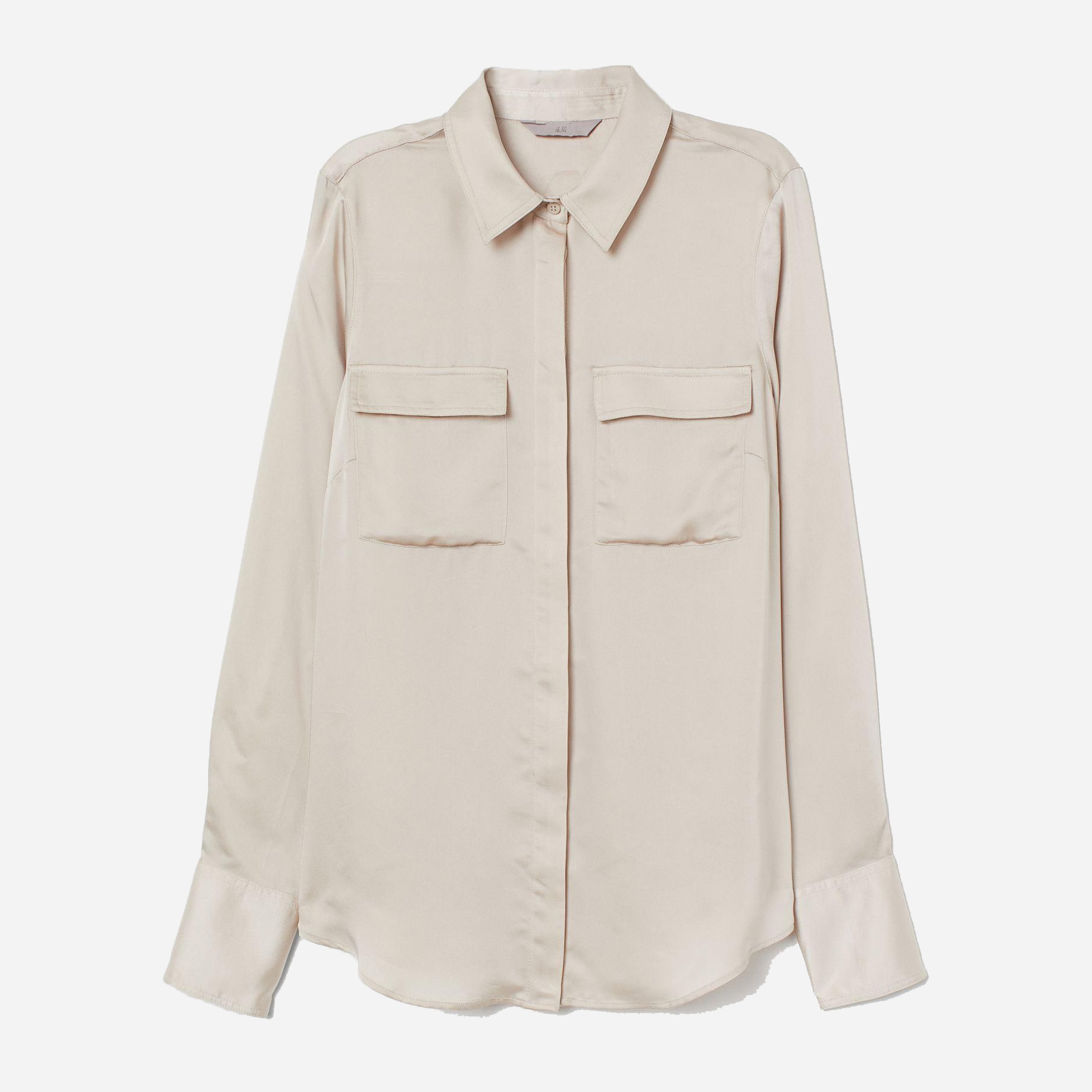 

Блузка H&M XAZ163540JGKL 44 Бежевая