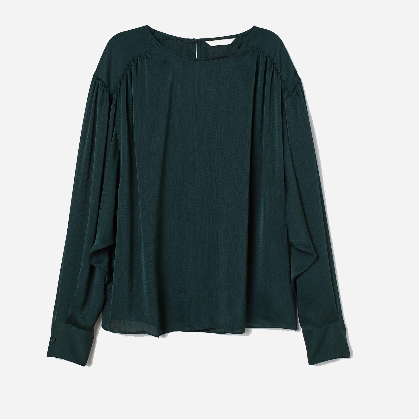 

Блузка H&M XAZ205648TARV  Темно-зеленая, Блузка H&M XAZ205648TARV S Темно-зеленая