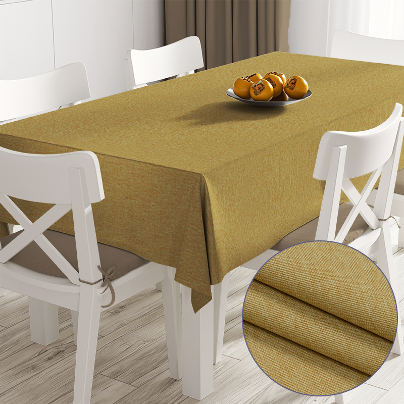 

Скатерть рогожка Time Textile Afina Creme Brulee Бежевый TT155697 100x140