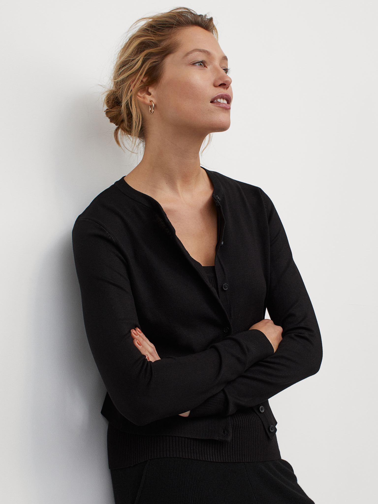

Кардиган H&M XAZ245486BLFC XXL Черный