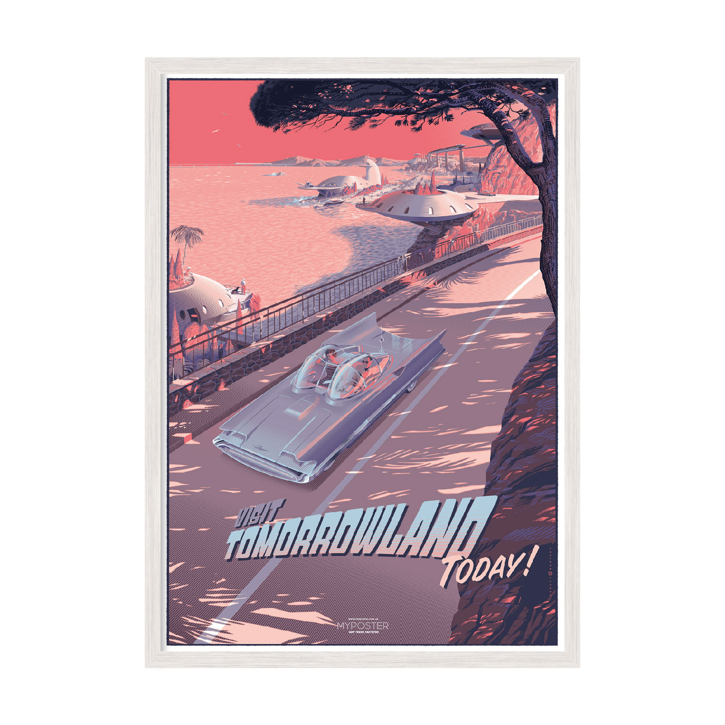 

Постер "Tomorrowland" с антибликовым стеклом 59.6 x 84 см в белой рамке