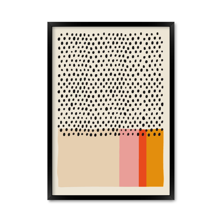 

Постер "Art prints" с антибликовым стеклом 29.7 x 42 см в чёрной рамке