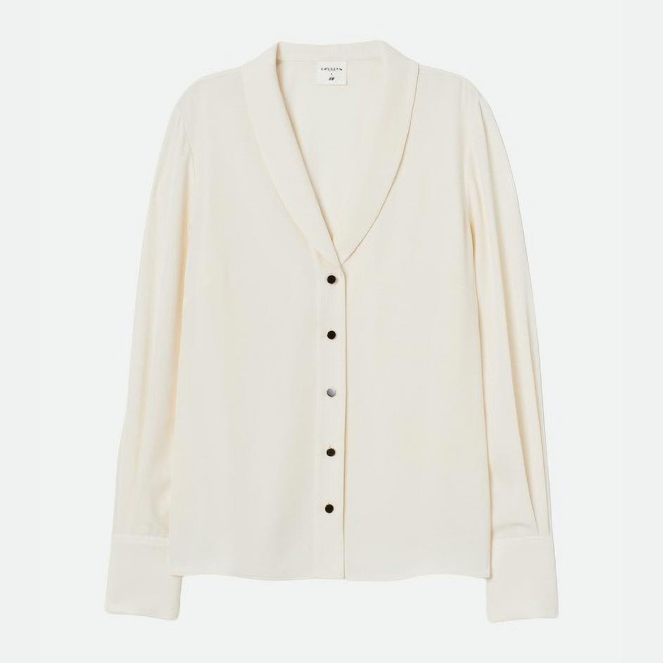 

Блузка H&M XAZ274161CFGL  Молочная, Блузка H&M XAZ274161CFGL 34 Молочная
