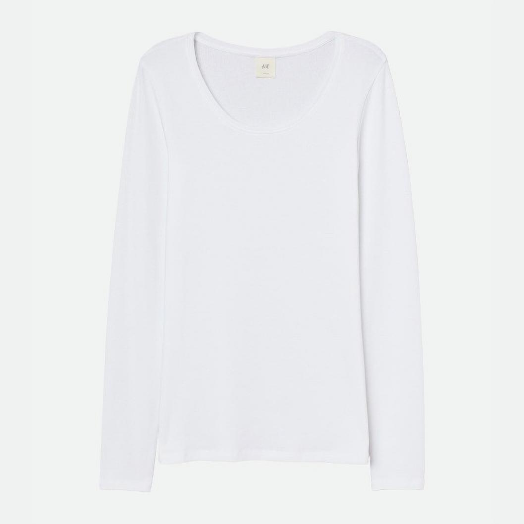 

Лонгслив H&M XAZ275421VCVY XS Белый