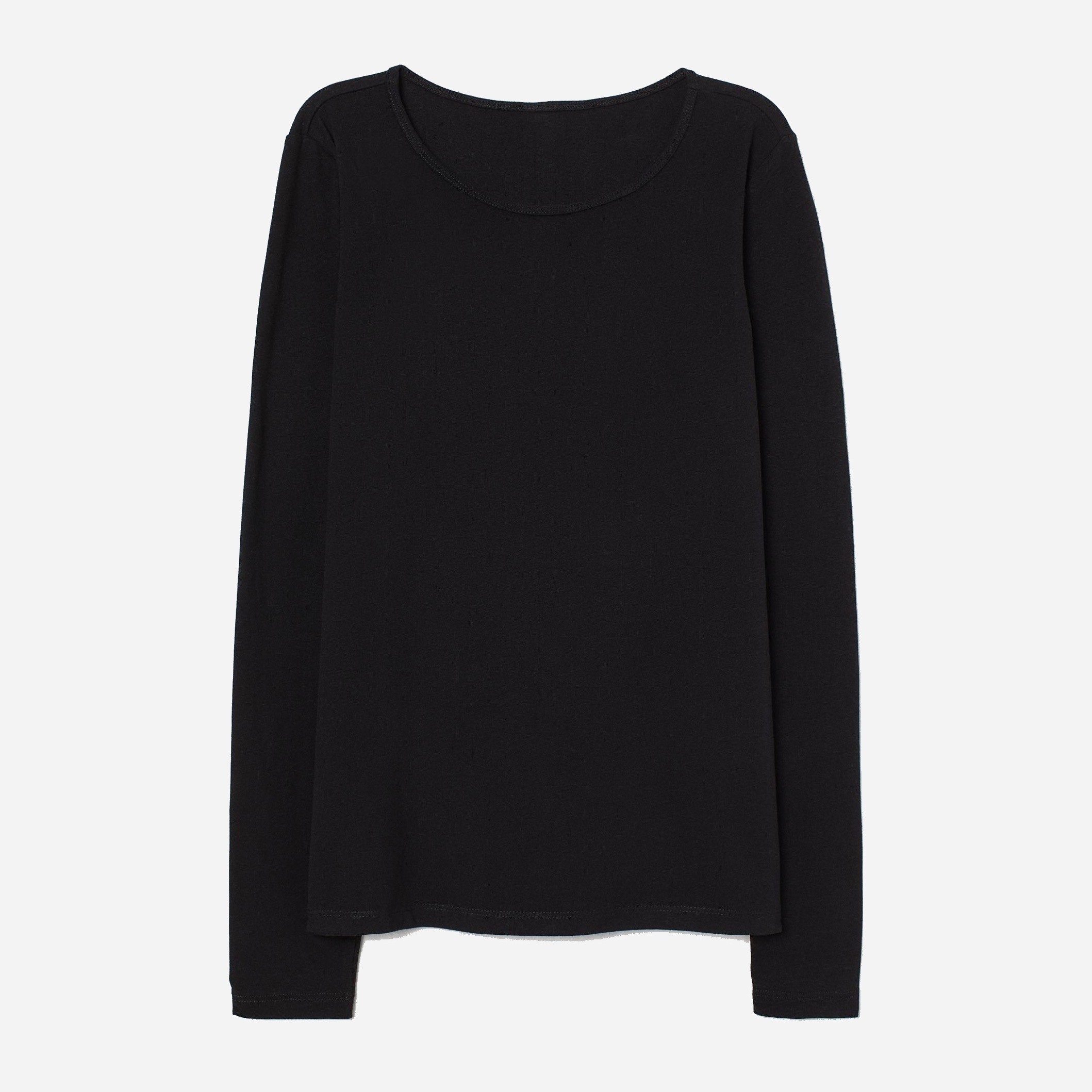 

Лонгслив H&M XAZ275437OAVN XS Черный