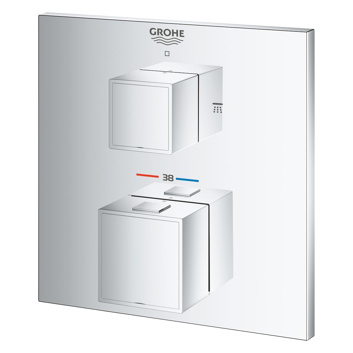 

Grohtherm Cube Термостат для душа с переключателем