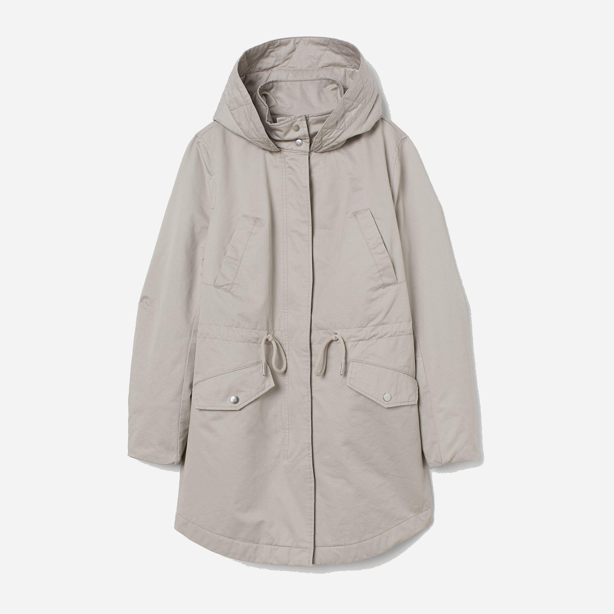 

Парка H&M XAZ203871IVZX S Светло-серая