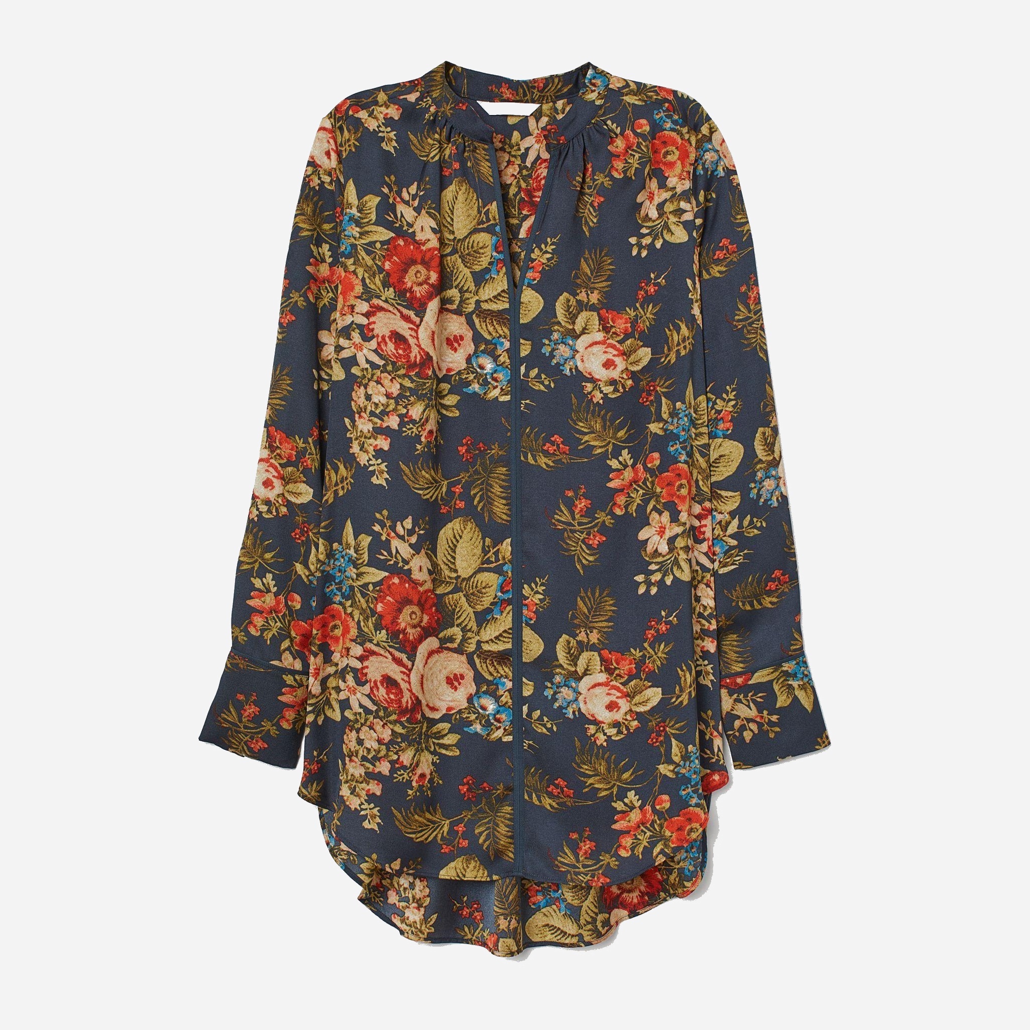

Туника H&M XAZ188988NXUH 44 Темно-синяя