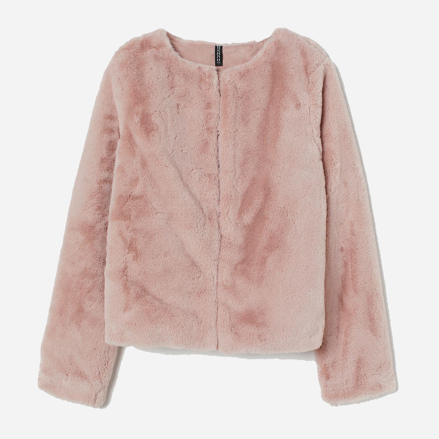 

Полушубок H&M XAZ226768TXVD S Бледно-розовый