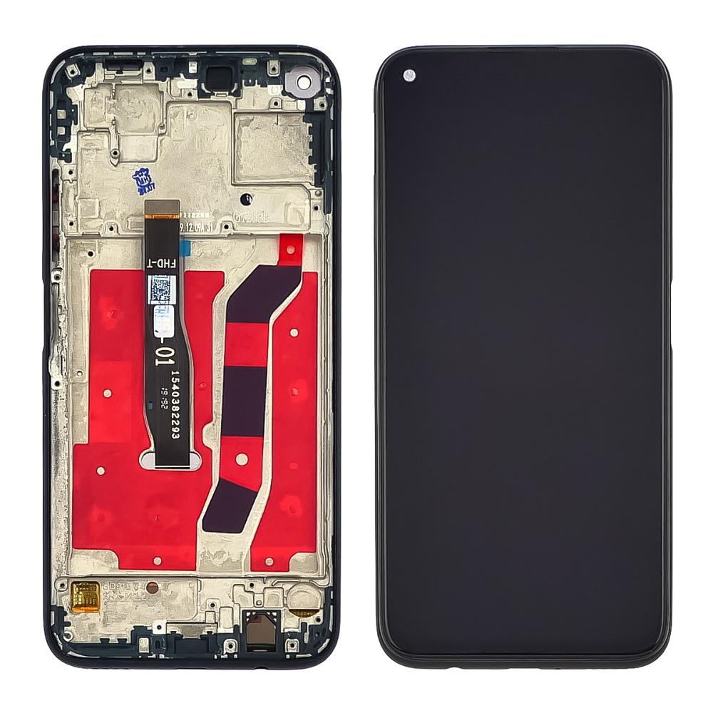 

Дисплей для Huawei P40 Lite/ Nova 5i с чёрным тачскрином и корпусной рамкой