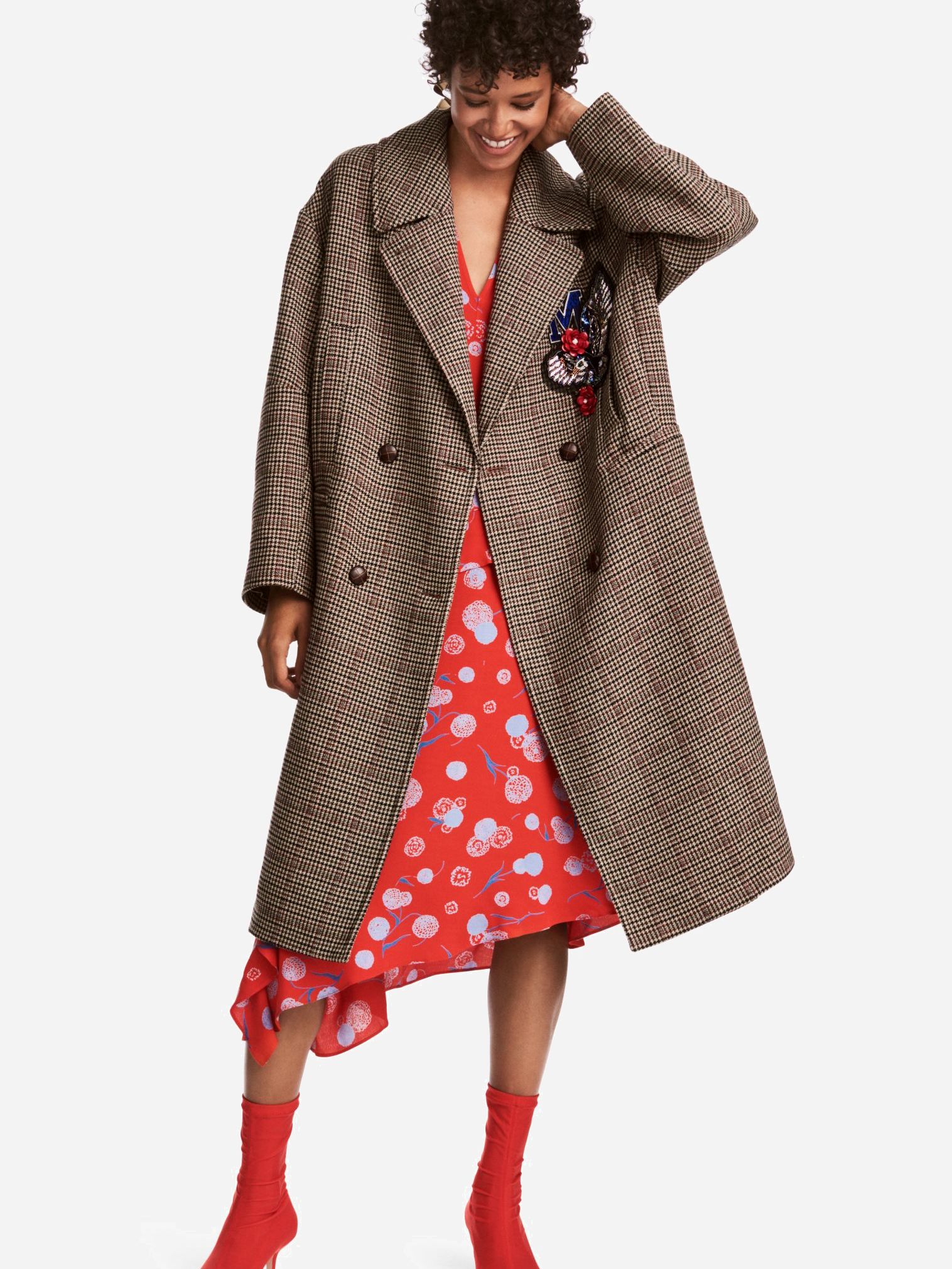 

Пальто H&M 5728466wtt  Коричневое, Пальто H&M 5728466wtt 40 Коричневое
