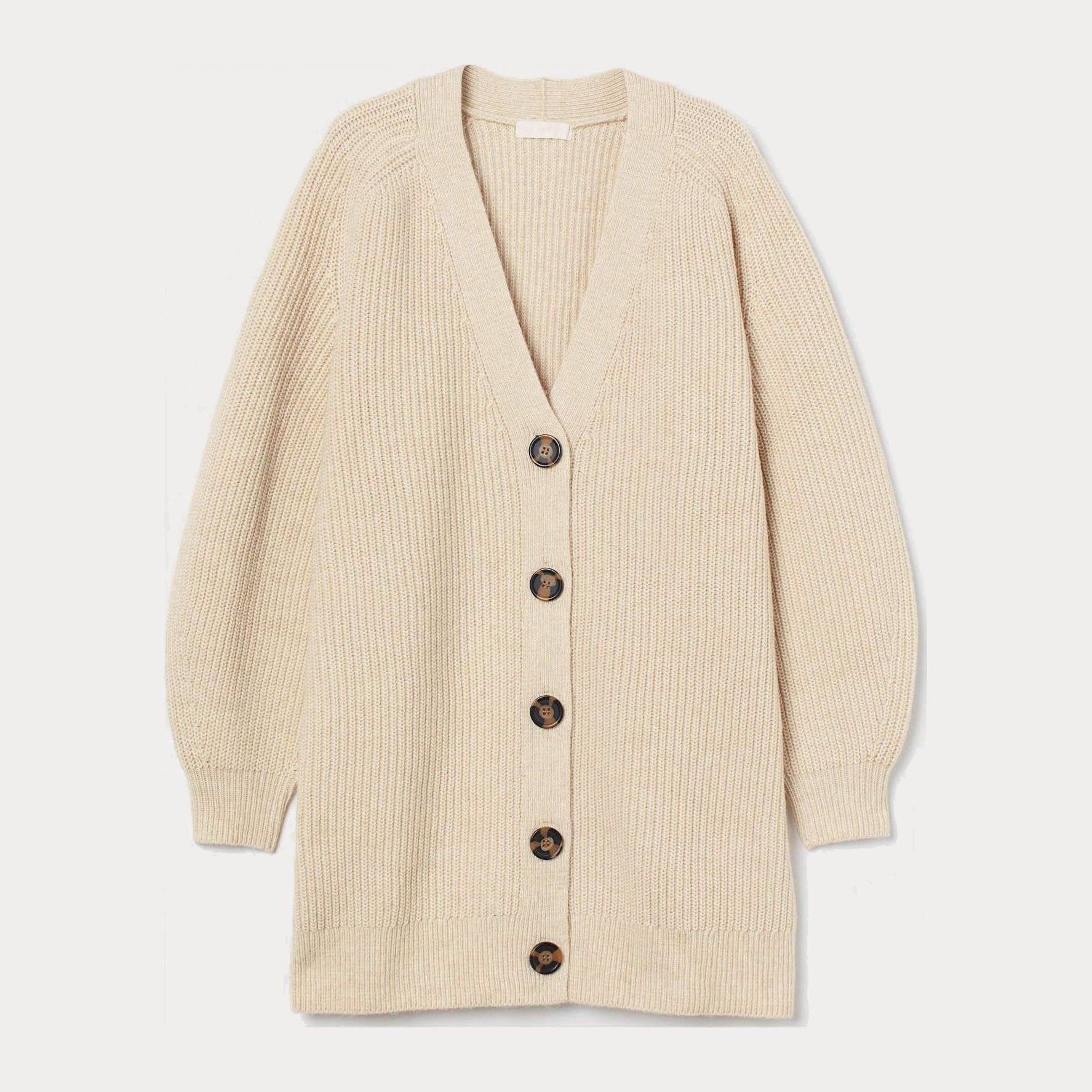 

Кардиган H&M 9313282wtr XS Светло-бежевый