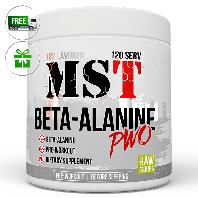 

Предтренировочный комплекс MST Nutrition Beta-Alanine 300 г