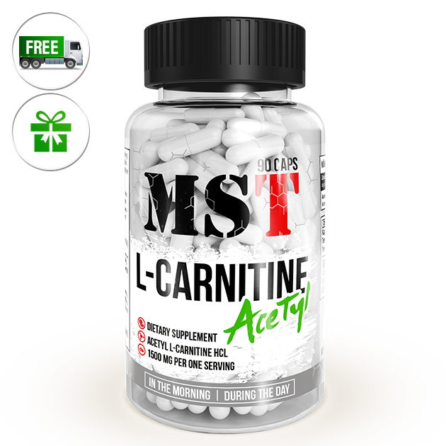 

Жиросжигатель MST Nutrition L-Carnitine Acetyl 90 капc