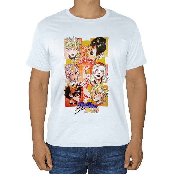 

Футболка Gee! 140 см Невероятные приключения ДжоДжо JoJo's Bizarre Adventure JJ 01.08