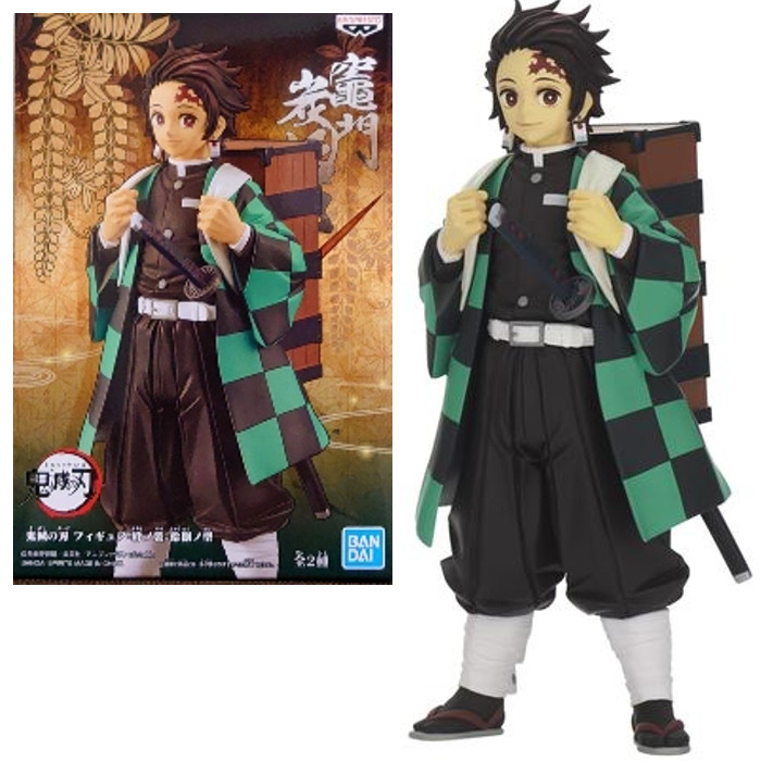 

Фигурка Bandai Танджиро Комада Клинок рассекающий демонов Tanjiro Demon Slayer 16,0 см DS TK 162