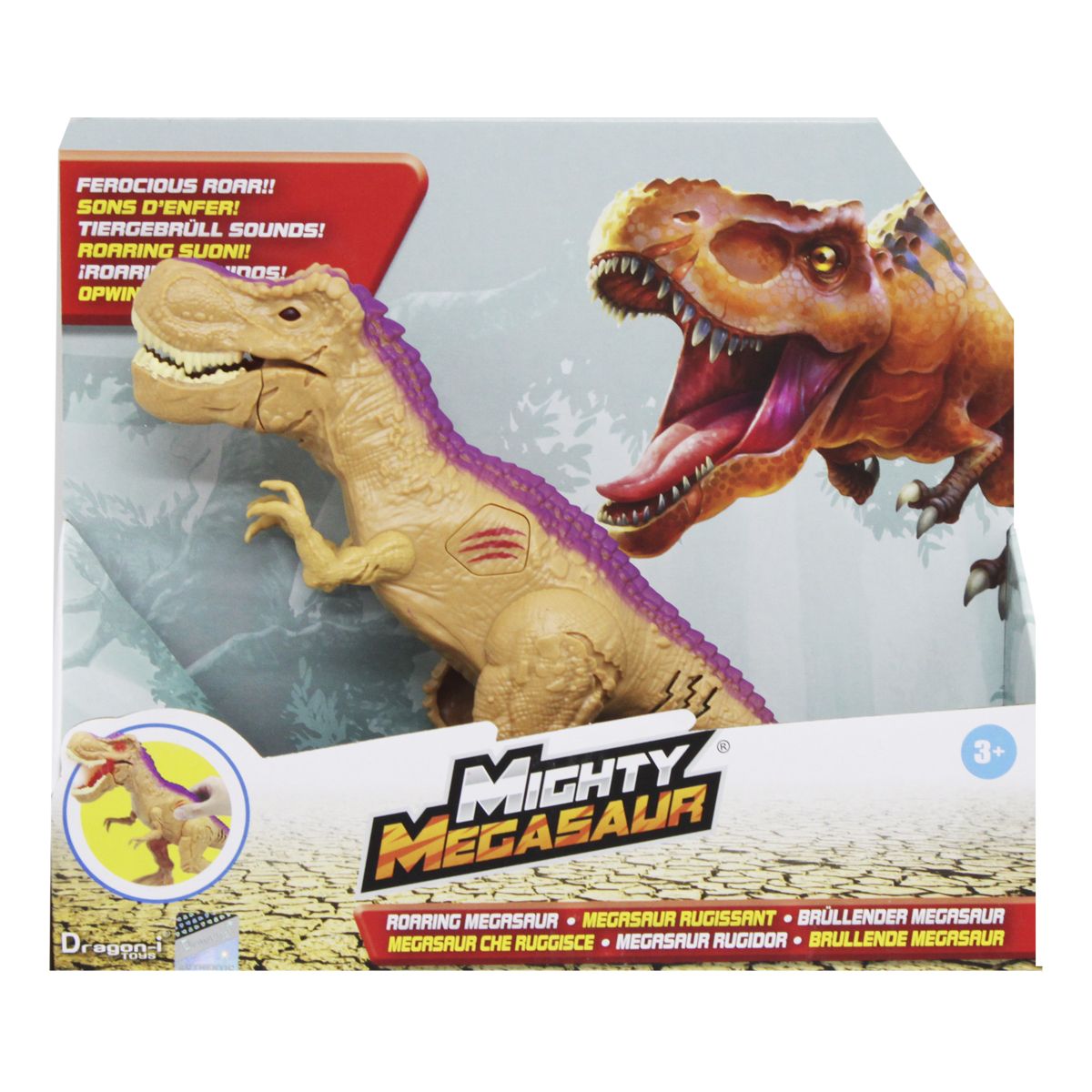 

Интерактивная игрушка Мегазавр бежевый MiC (16900A) (172173)
