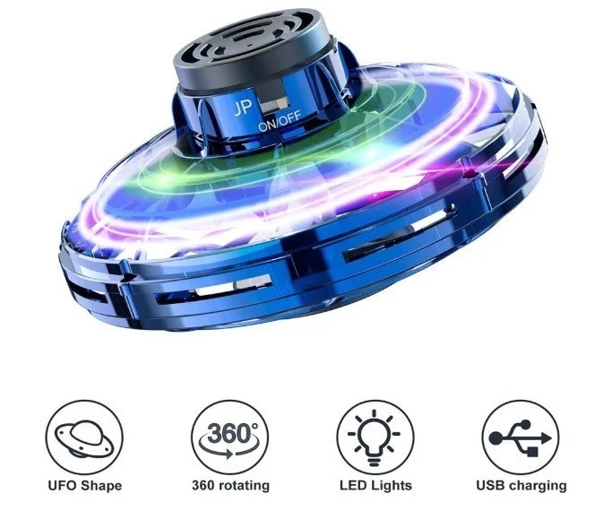 

Спінер літаючий FlyNova Fidget Spinner PTW іграшка-антистрес з підсвічуванням (VS7004597)