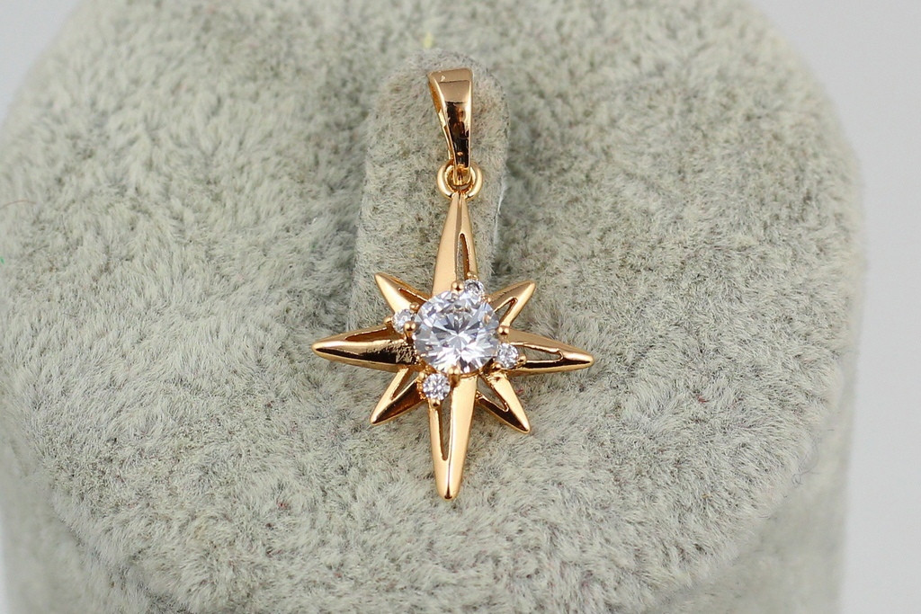

Кулон Xuping Jewelry Вифлеемская звезда 2 см золотистый