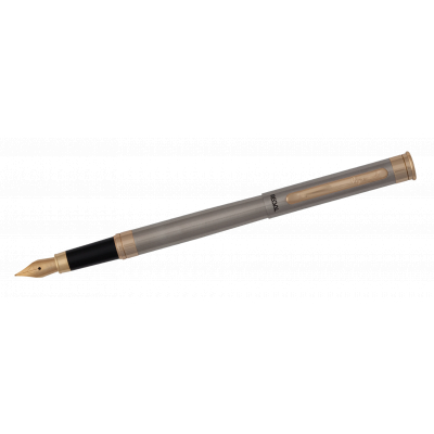 

Ручка перьевая Regal Стальной корпус в бархатном чехле Синяя (R68007.F)