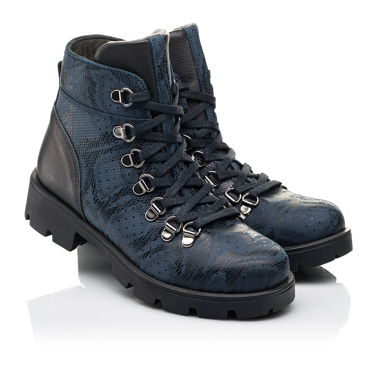 

Демисезонные ботинки Woopy Fashion 30 синий (8376)