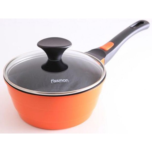 

Ковш из литого алюминия Fissman Rainbow 1.5 л с керамическим антипригарным покрытием Ø18 см