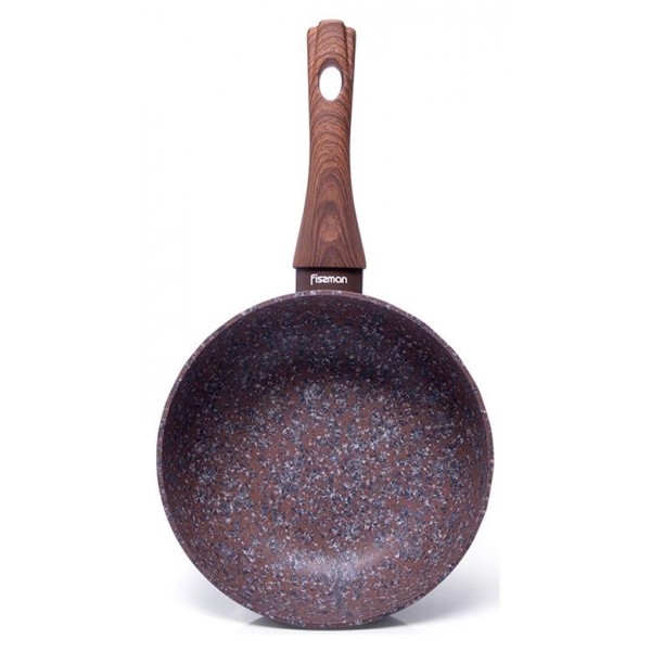 

Сковорода-сотейник из литого алюминия Fissman Magic Brown с антипригарным покрытием Ø24 см