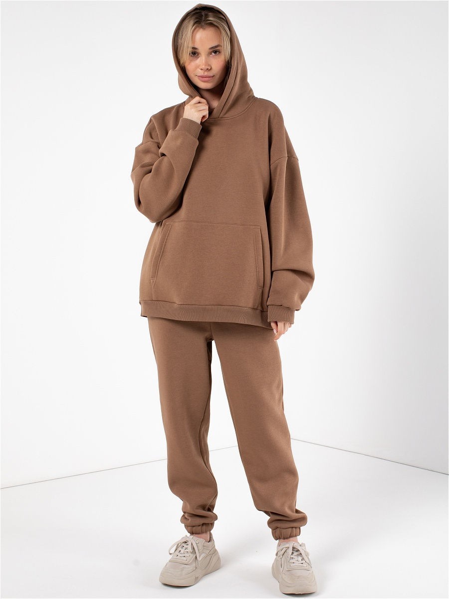 

Спортивный костюм женский оверсайз Hoodie People капучино, Спортивный костюм женский оверсайз Hoodie People капучино 2XL