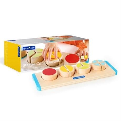 

Деревянный пазл-сортер Guidecraft Manipulatives Сектора круга