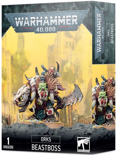 

Настольная игра Games Workshop Orks: Beastboss Warhammer 40000 (99120103078)